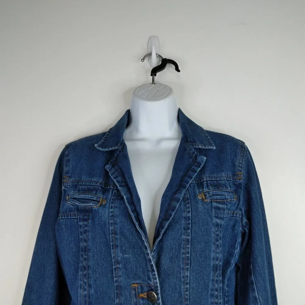 Vintage Bill Blass Jeans Wear Denim Jacket Medium